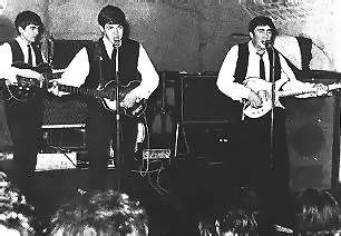 The Beatles playing at the Cavern Club - Liverpool 1961